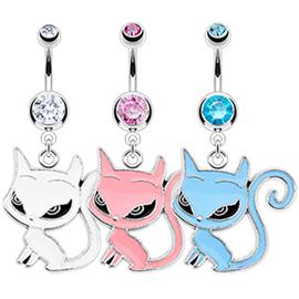 Piercing do pupíku - kočka PBV00441 1