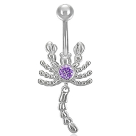 Piercing do pupíku - krab PBP00264 1