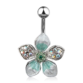 Piercing do pupíku kytička PBP00287 3