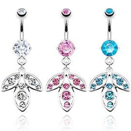 Piercing do pupíku - lístek PBV00468 1