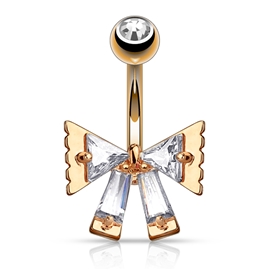 Piercing do pupíku - mašle PBP00269 1