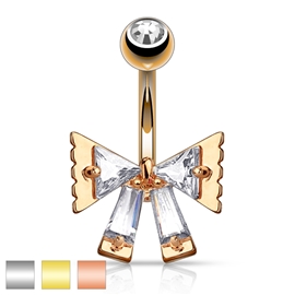 Piercing do pupíku - mašle PBP00269 4