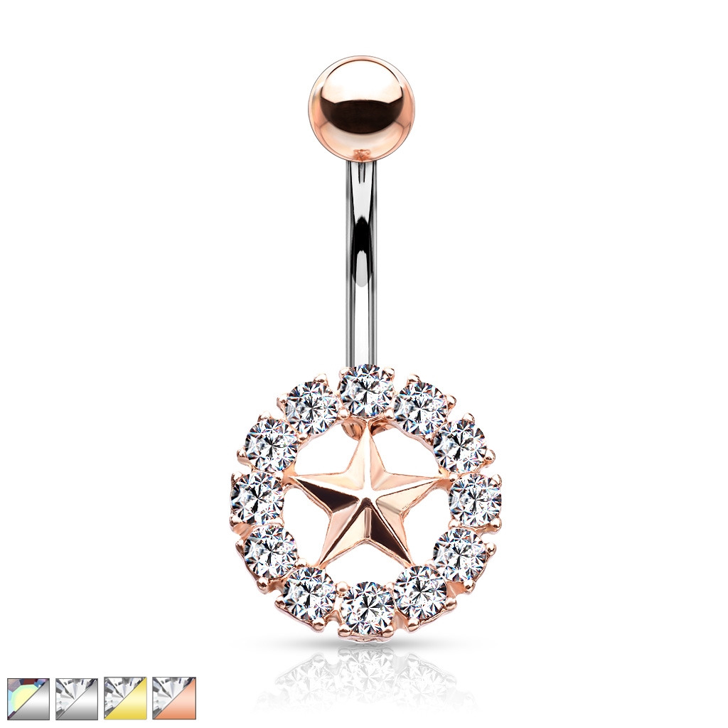 Piercing do pupíku PBP00295