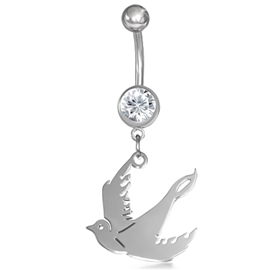 Piercing do pupíku - racek PBV00533 1