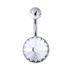 Piercing do pupíku s kamínkem PBK00181 1