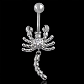 Piercing do pupíku s krabem PBV00515 1