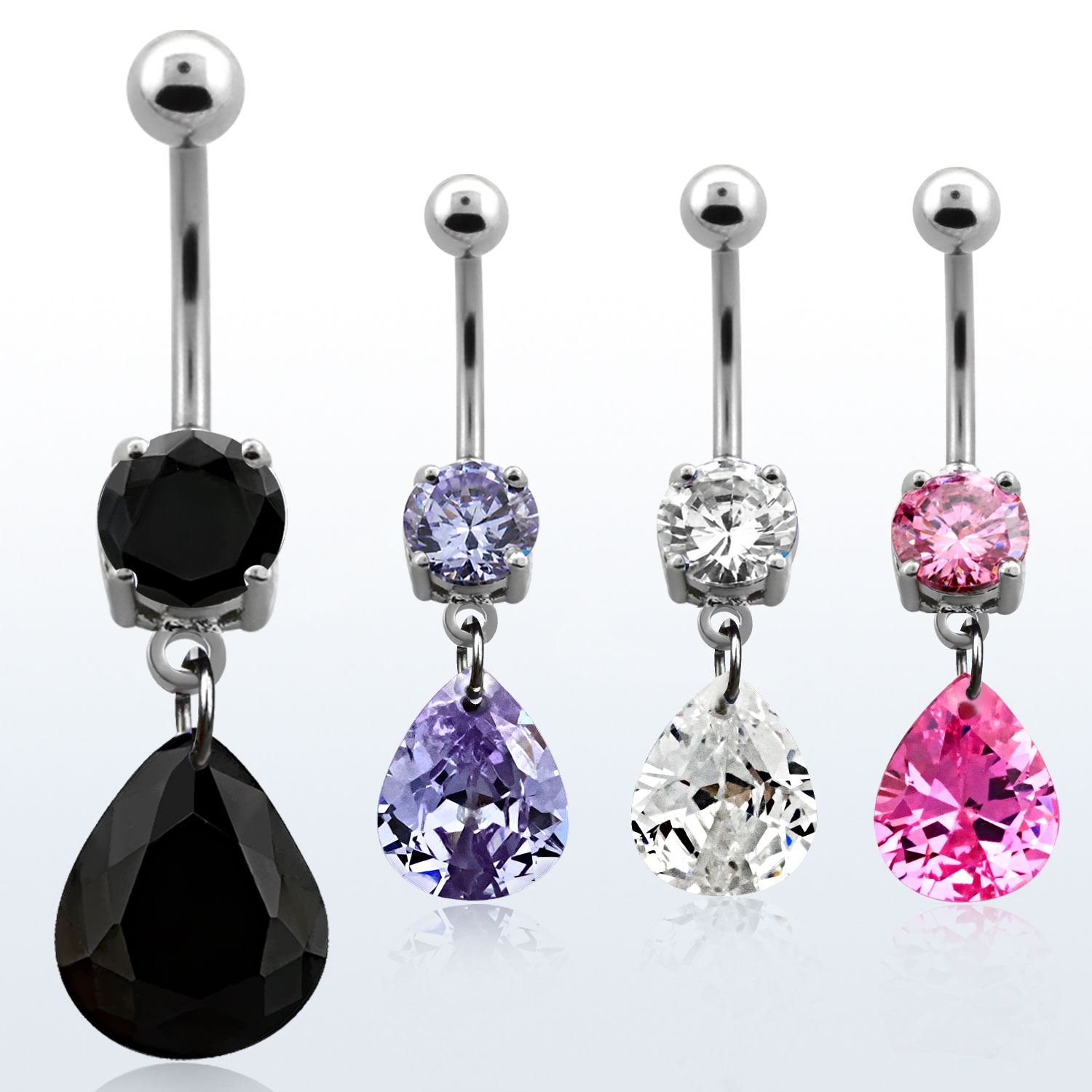 Piercing do pupíku - slza PBV00570