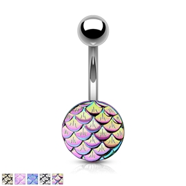 Piercing do pupíku - šupiny ryby PBP00285 1
