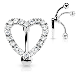 Piercing srdíčko PBP00250 1