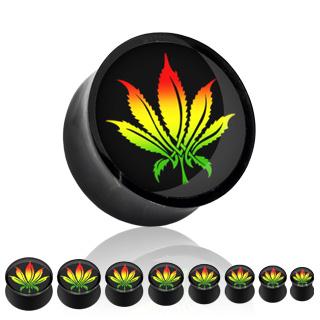Plug do ucha - marihuana PTP00128