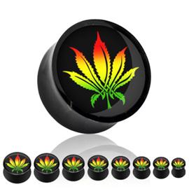 Plug do ucha - marihuana PTP00128 1