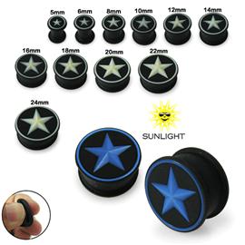 Plug do ucha - měnící barvu PTP00141