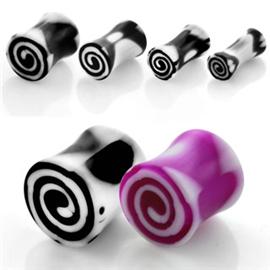 Plug do ucha - motiv spirály PTP00108 1