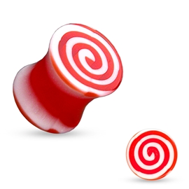 Plug do ucha - motiv spirály PTP00119 2