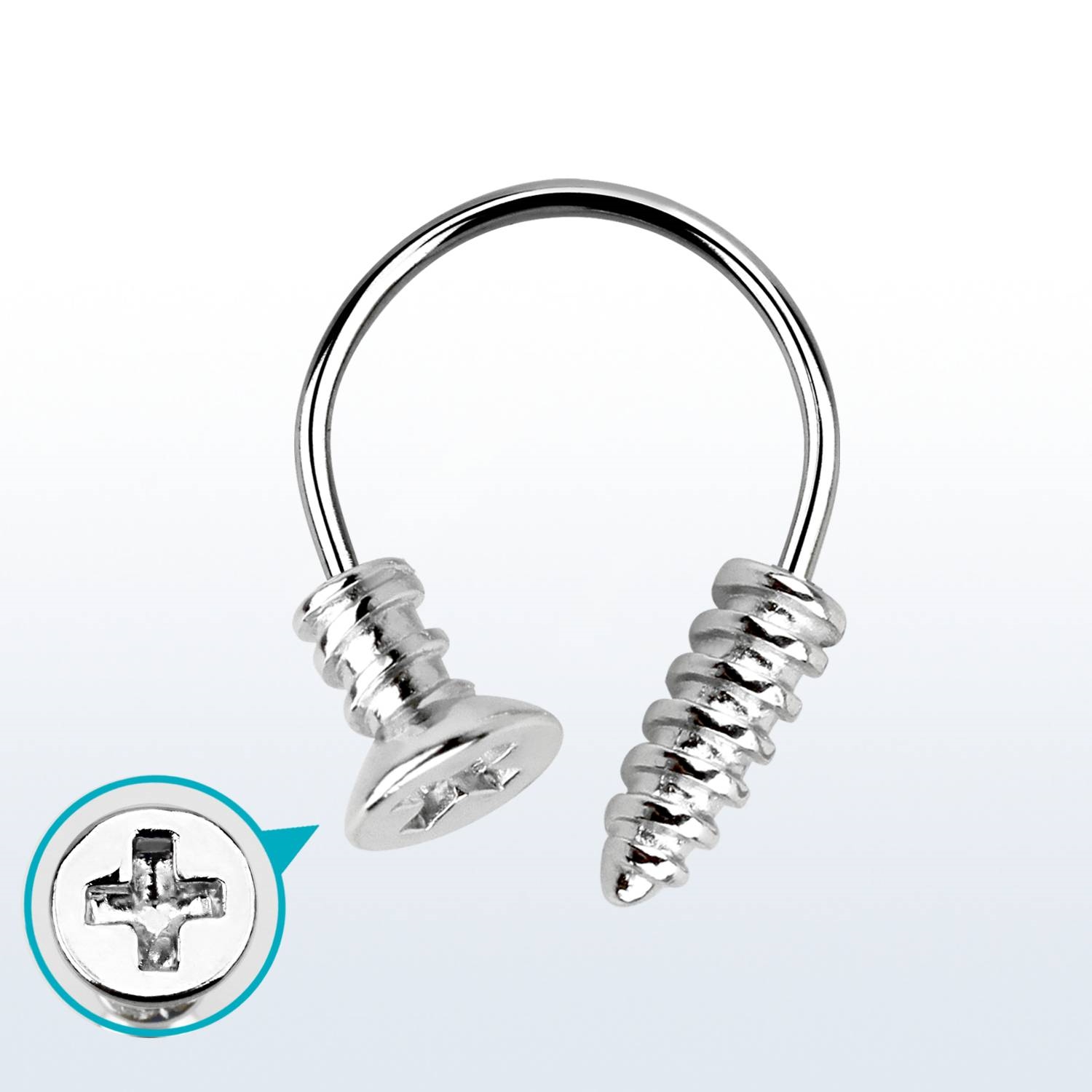 Podkova s kuličkami PPO00097