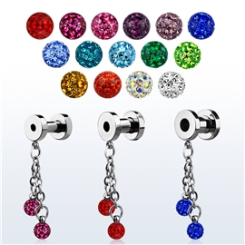 Tunel do ucha s krystalovými kuličkami PTP00205 1